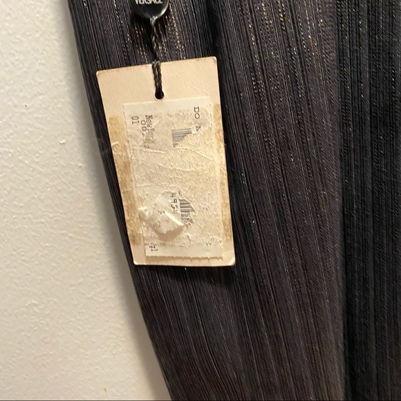 VTG NWT Gianni Versace Couture V Neck Shimmer Dress Size 40 - Picture 9 of 11